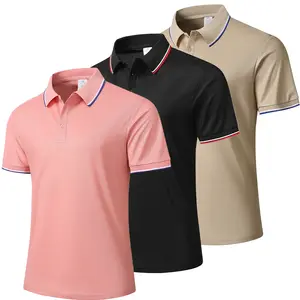 3-Pack Solid Color Polo Shirts for Men & Women – Breathable, Quick-Dry, Moisture-Wicking, Antibacterial, Cool-Touch Sports Tops