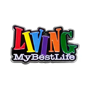 Living My Best Life Lapel Pin