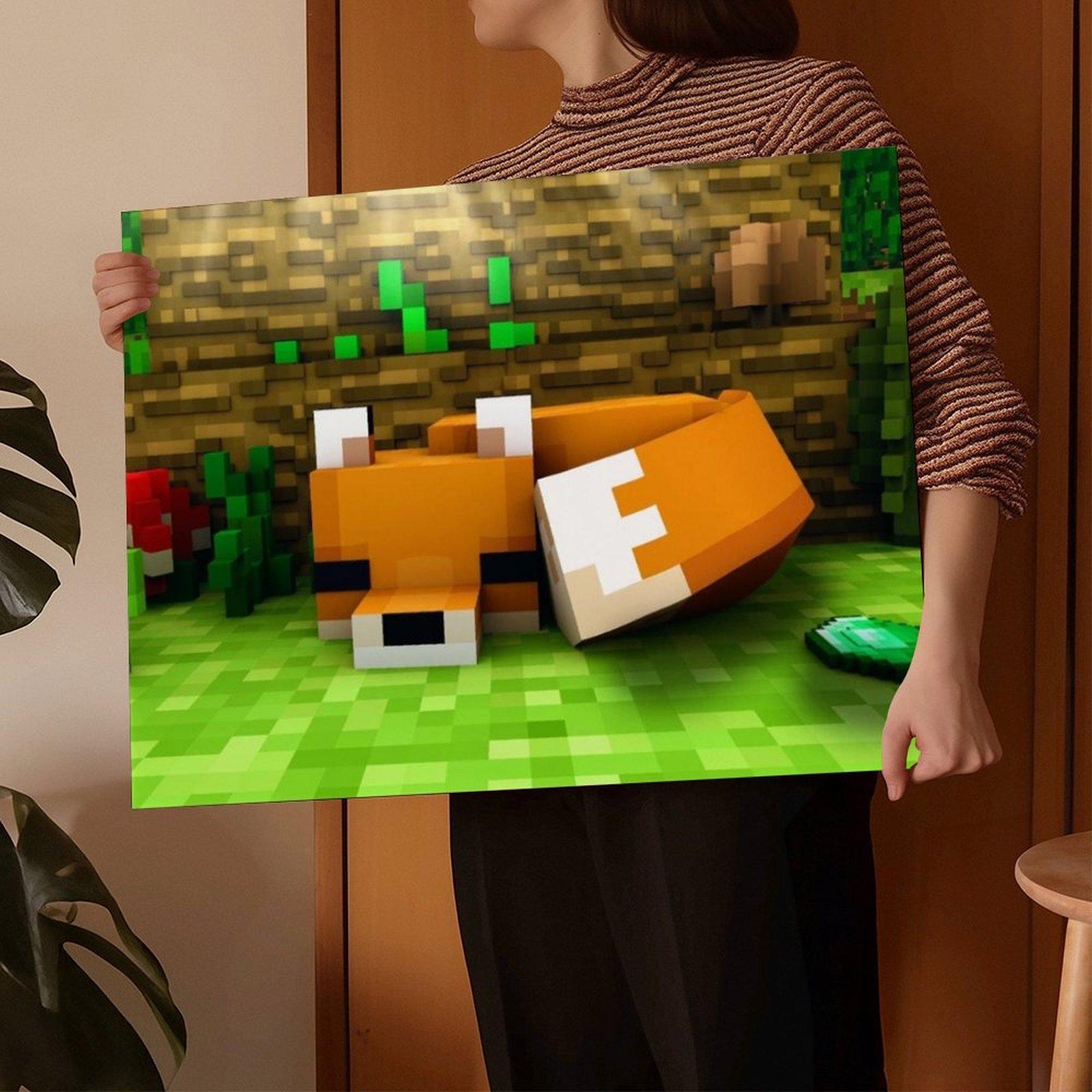 Pixel Art Canvas Printable Wall Art, Video Game Decor, Gamer Print, Kids Room Decor, bedroom Canvas Posters, Hall Wall Art