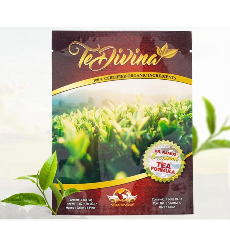 Te Divina Original Tea Natural Herbal Blend 12 Natural Ingredients 3 Oz Bag Premium No Caffeine for 1 Week Supply