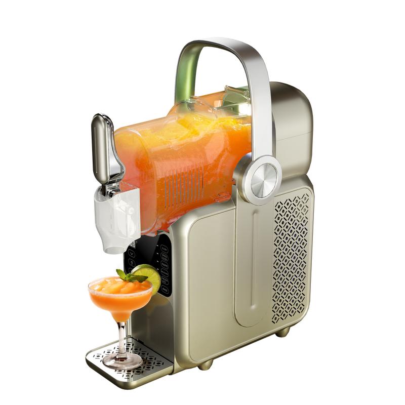 GSEICE 3L Slushy Machine Big Capacity for Easy Slushie Multi-Preset Soft Serve Slushie Machine Automatic Professional Frozen Drink Maker Slushie machine Slush Machine for Sale