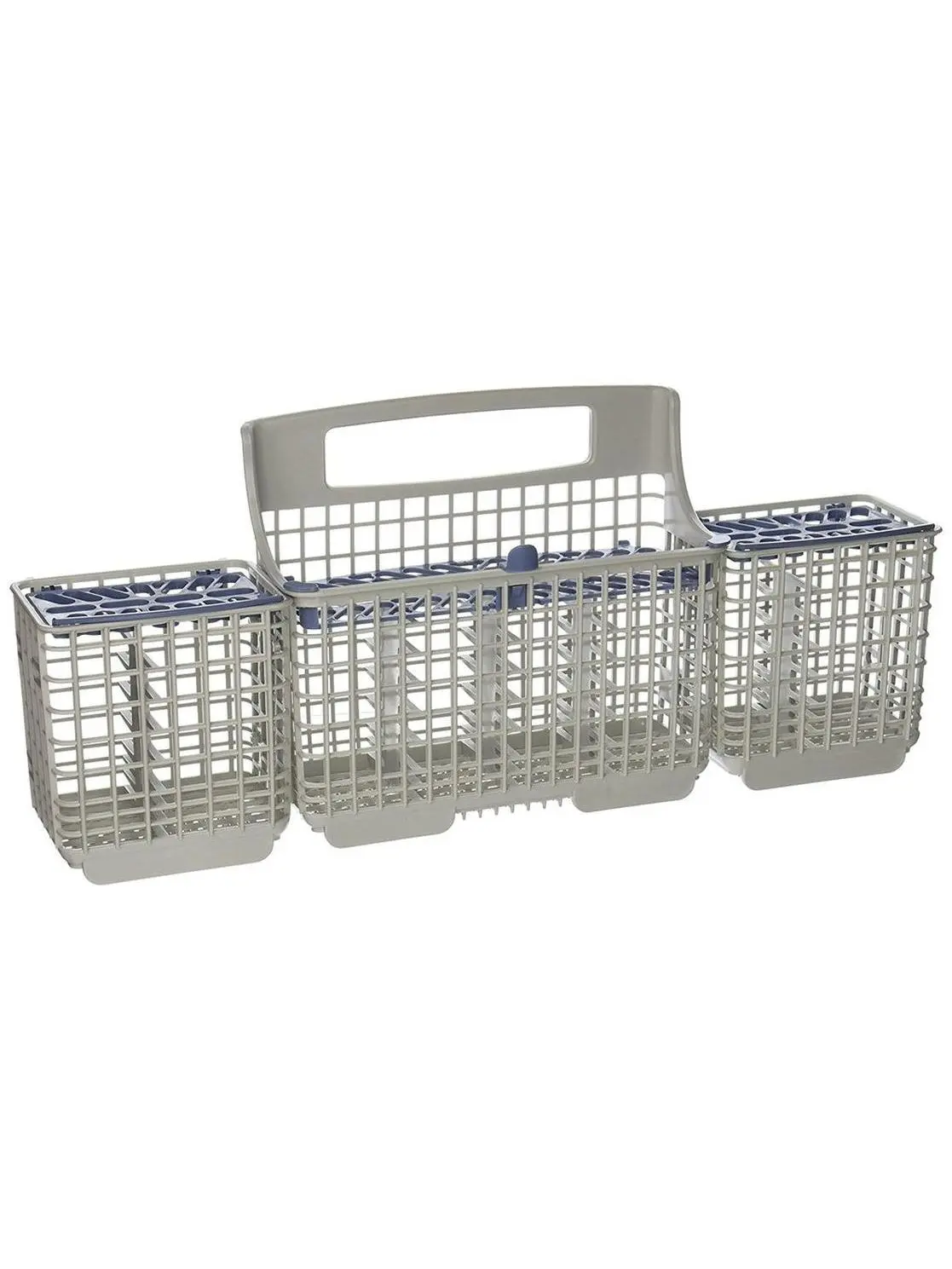 Whirlpool W10807920 Genuine Part Durable Dishwasher Silverware Basket, 1.54lbs Home Kitchen Organizer for Countertop or Dishwasher Storage