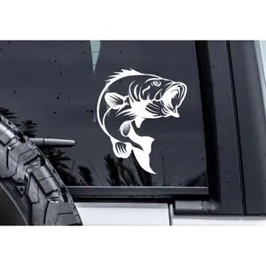 Bass Car Decal