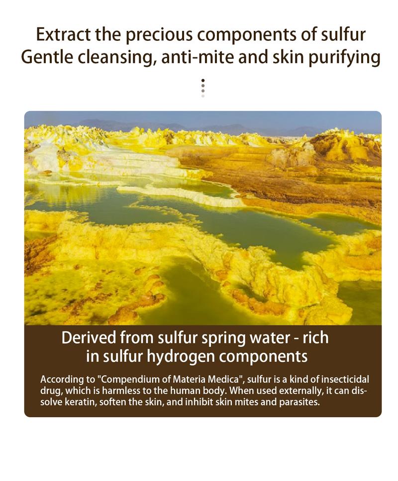 Buy 1-Get 1 Free! Tgideas Sulfur Body Wash - Deep Oil Control + Anti-Itch and Anti-Acne | Plant-Based & pH Balanced | 72-Hour Refreshing Fragrance | Fights Breakouts, Oiliness, and Odor