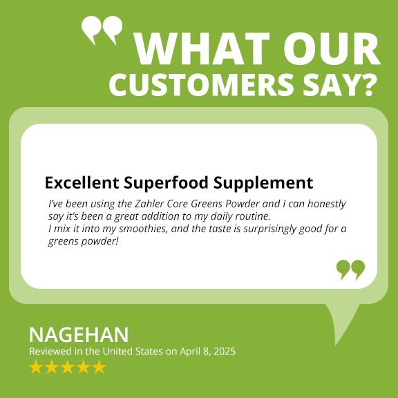 Zahler Core Greens Superfood Powder Nutrient-Rich Green Juice Smoothie Mix with Spirulina Chlorophyll Fruits Veggies Supports Energy Detox Immune Health Kosher Plant-Based Phytonutrient Packed Daily Greens Supplement for Wellness Dietary - Healthcare Zahler Core Greens Superfood Powder Nutrient-Rich Green Juice Smoothie Mix with Spirulina Chlorophyll Fruits Veggies Supports Energy Detox Immune Health Kosher Plant-Based Phytonutrient Packed Daily Greens Supplement for Wellness Dietary - Healthcare