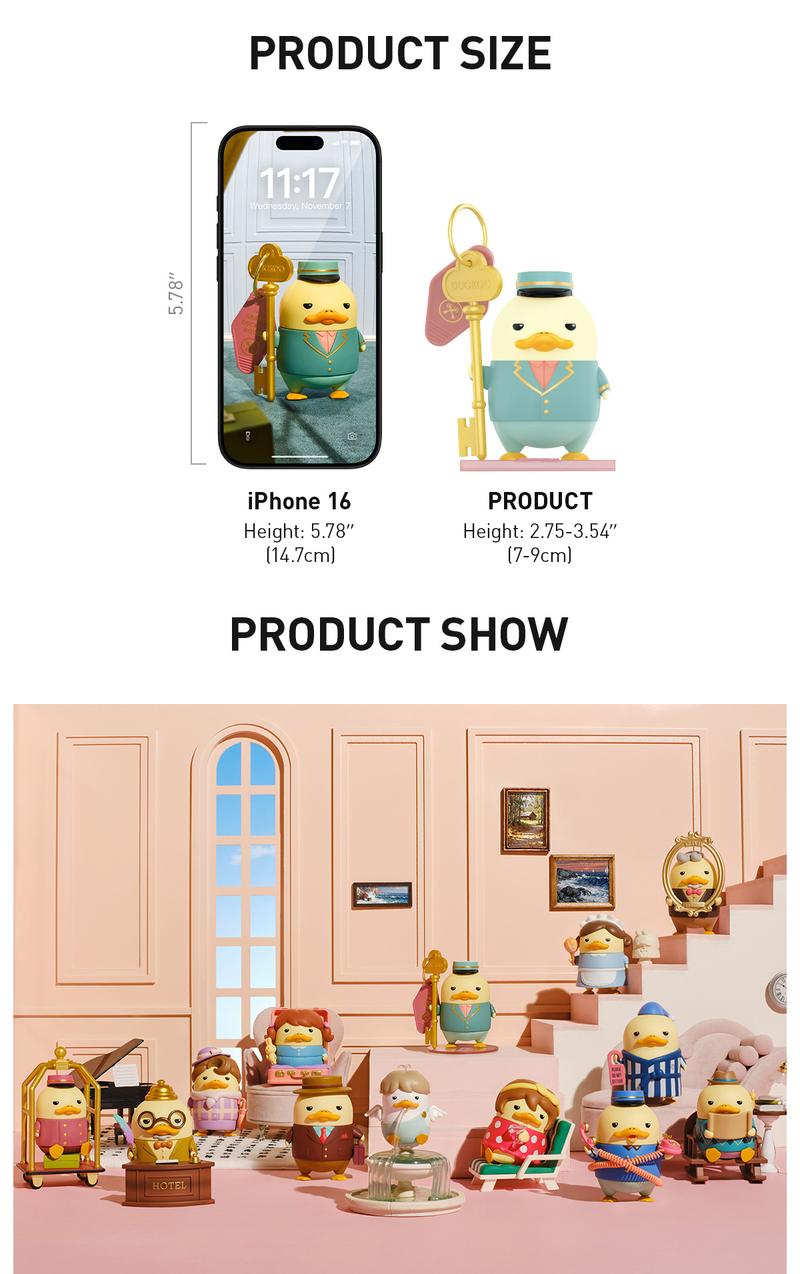 【GIVEAWAY】Unboxing-THE GRAND DUCKOO HOTEL Series Figures