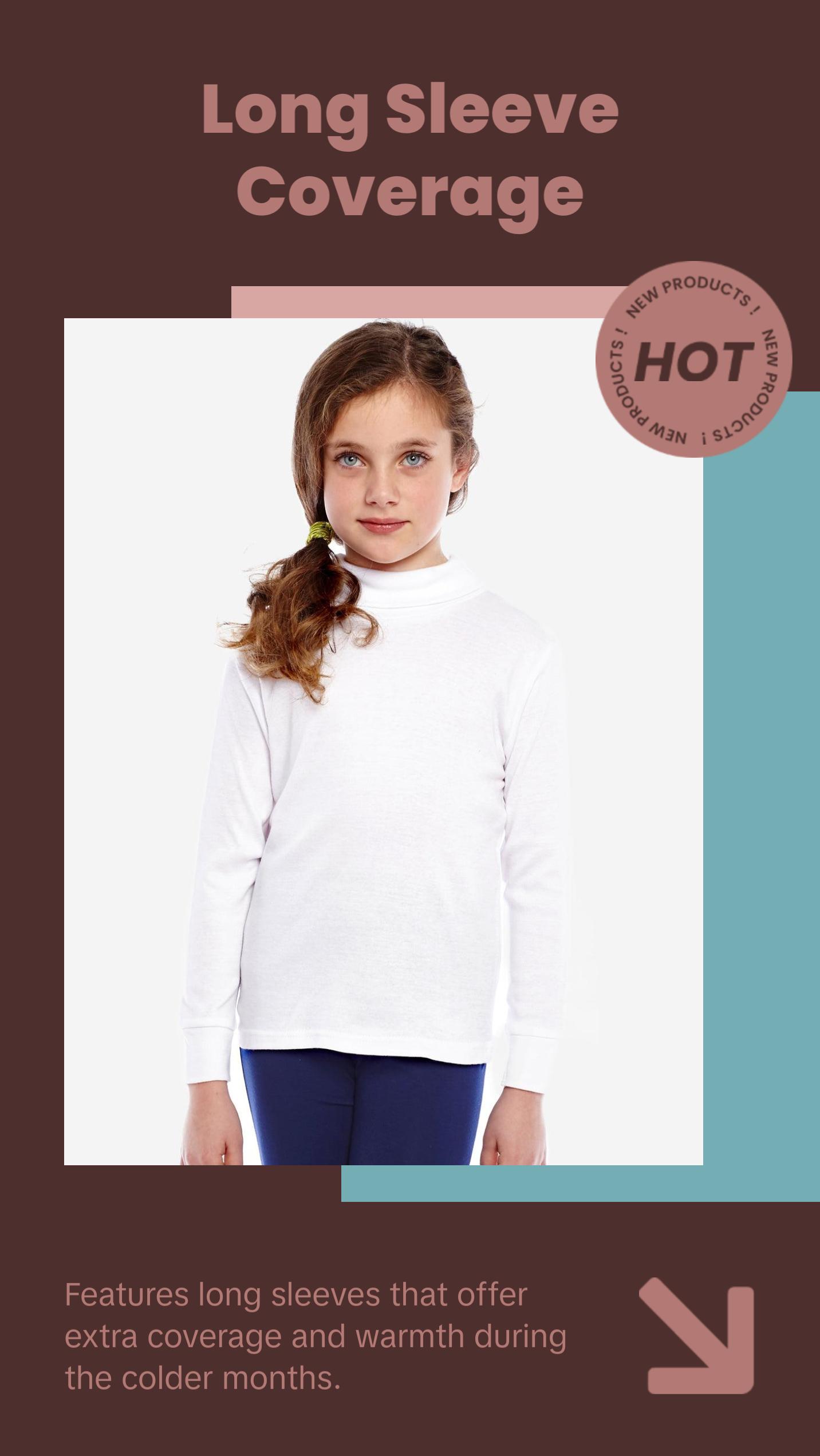 Cotton Neutral Turtleneck Shirts