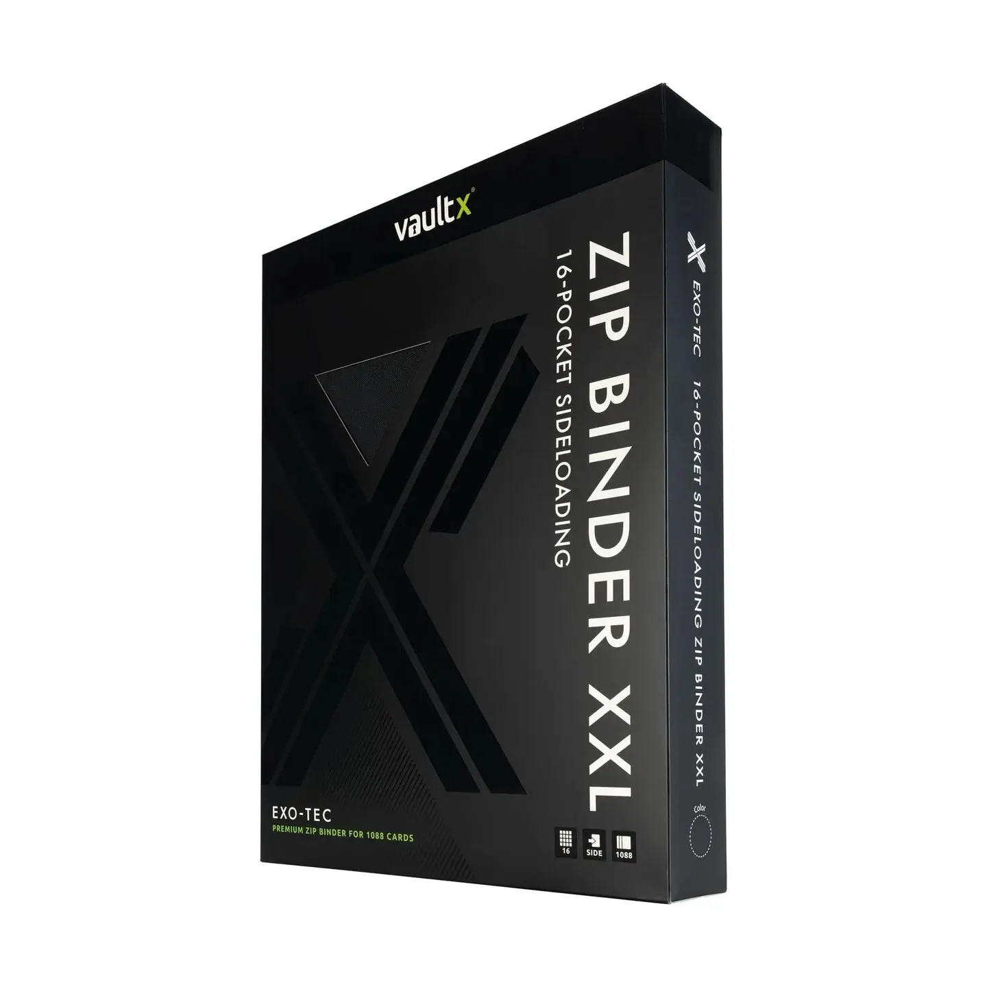 VaultX Zip Binder XXL - 16 Pocket Exo-Tec 