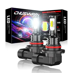 Compatible for Honda Civic Fog Light Bulbs 2008 2009 2010 2011 2012 2013 2014 2015,9005 9006 H10 9145 9140 DRLs Turn Signals Lights for Off Road,Plug and Play,2Packs