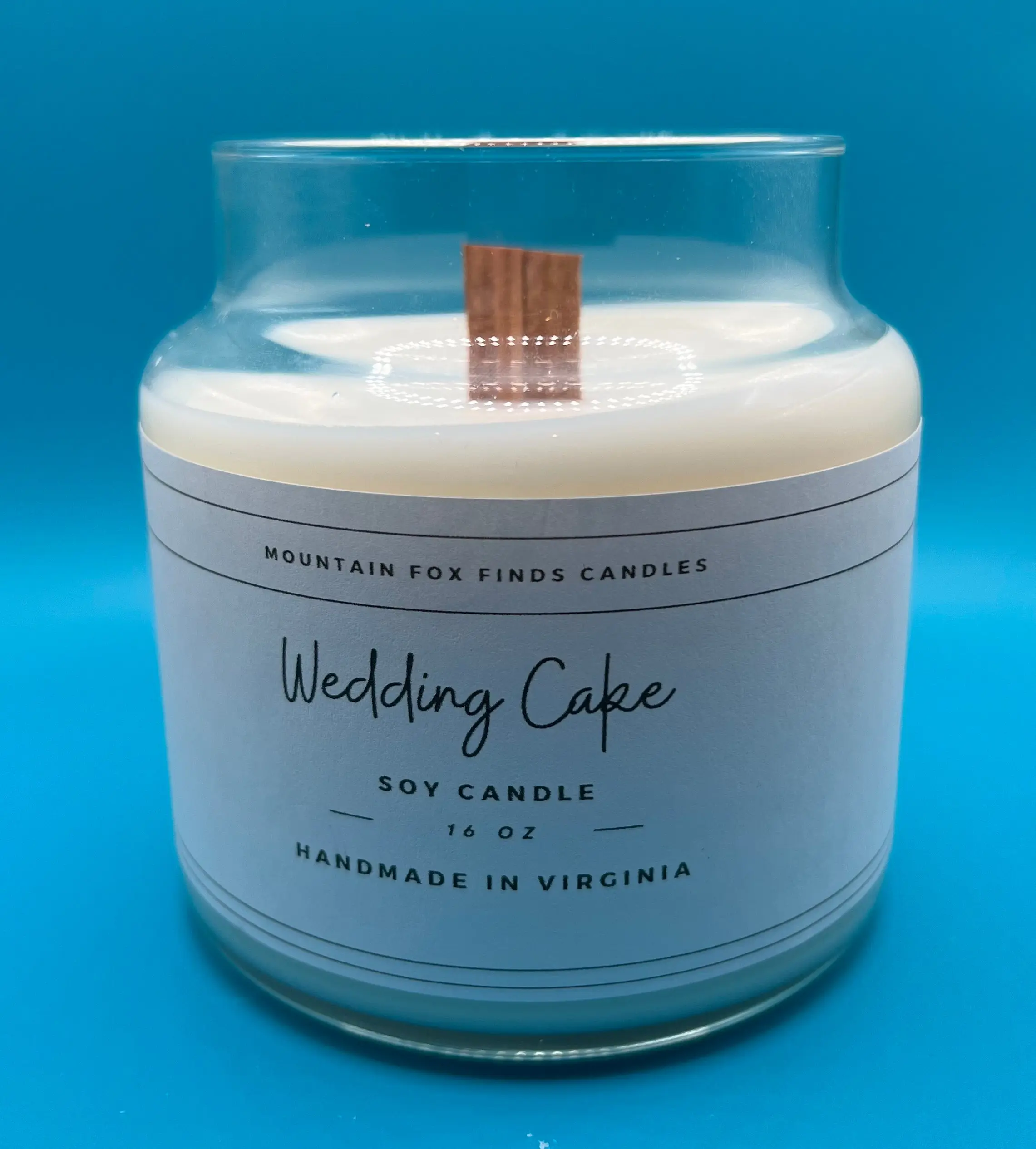 Apothecary Jar Candle - Handmade Soy Wax