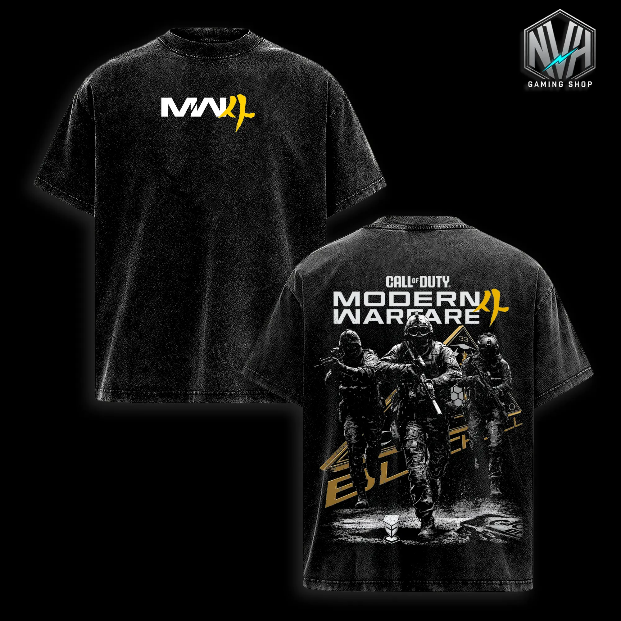 Vintage Call Of Duty Modern Warfare 4 Washed Graphic Tee, Oversized Tactical Military Gamer Streetwear Shirt, MW2 FPS Gaming T-Shirt, Special Forces Combat Gift Tee For Men, Retro Warzone Aesthetic Apparel