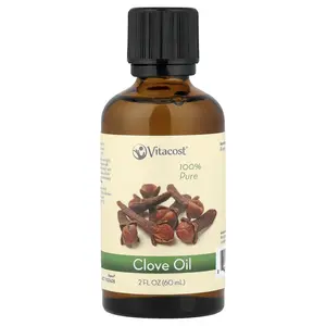 Vitacost 100% Pure Clove Oil, 2 fl oz (60 ml)