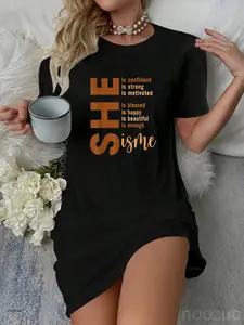 She Is Me Strong Educated Blessed Black History Women Dress