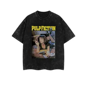 Pulp Fiction T-Shirt, 90s Movie Graphic Tee, Unisex Fashion, Full Color, Full Size, For Men, For Women