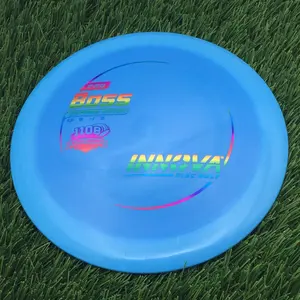 Innova Pro Boss with Burst Logo Stock 1108 Feet World Record Stamp - 164.0g - Solid Blue