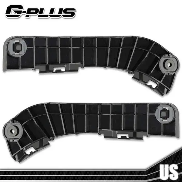 Automotive Front Bumper Support Retainer Brackets (Left+Right), New Condition OE Numbers Match Replacement Part for 2007-2011 Toyota Camry, Car Exterior Accessories