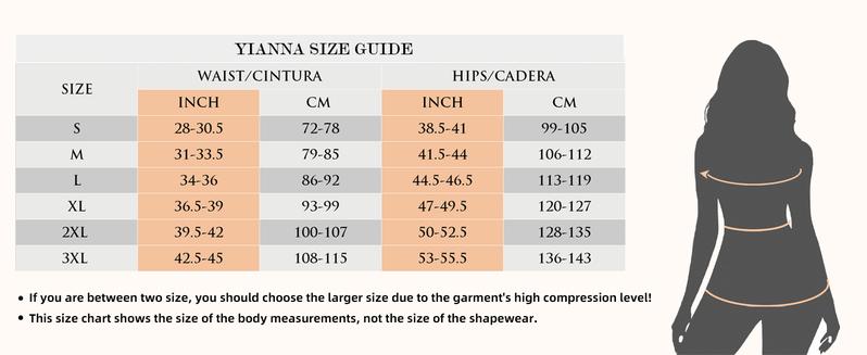 YIANNA Overbust Fajas Colombianas Shapewear for Women Tummy Control Brief Shaper YIANNA Overbust Fajas Colombianas Shapewear for Women Tummy Control Brief Shaper