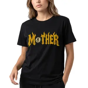 Vintage Mother Tee Trendy 8 Ball Mother Lucky Mama TShirt Vintage Flames Rad Mom Birthday Gift Moto Edgy Grunge Aesthetic Streetwear