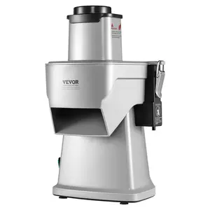 Spring new arrivals Electric Vegetable Slicer, 4 in 1 Multifunctional Food Cutter, 200W Vegetable Chopper for Slicing Shredding Dicing and Slitting, with Cut-Resistant Gloves, for Commercial and Home Use