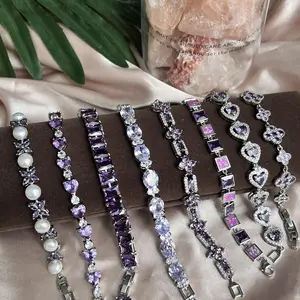 Loveden PURPLE Bracelet For Men & Women Daily Party Wear Hypoallergenic Charm Emo Jewelry Accessories For Her Him Birthday Mother’s Day Gift