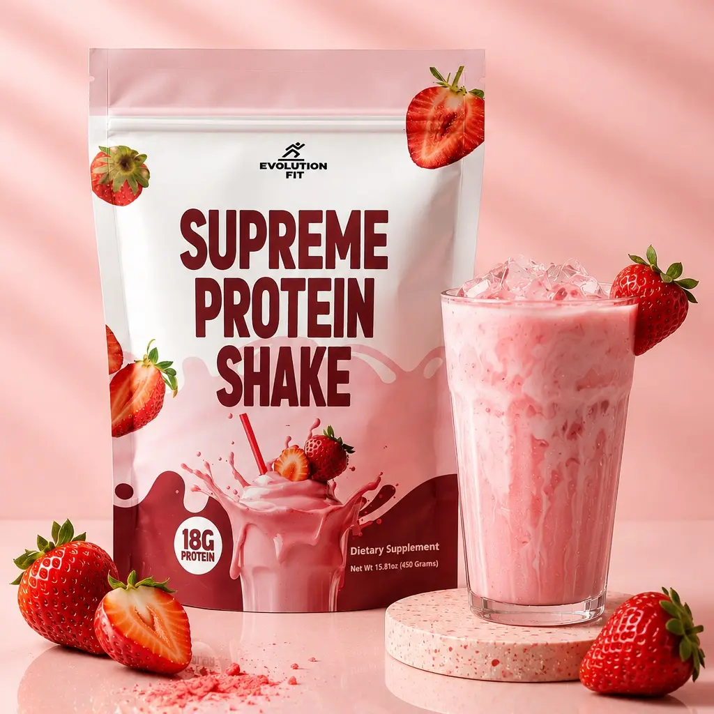 Supreme Protein shake strawberry,