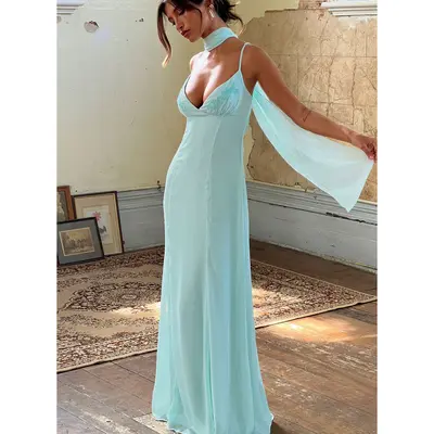 Haley Maxi Dress Blue Jacquard Princess Polly - TikTok Shop Haley Maxi Dress Blue Jacquard Princess Polly - TikTok Shop