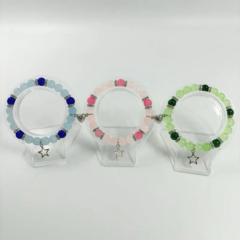 3 Bestfriends Matching Bracelets (3 pieces) - Perfect gift for 3 Bestfriends handmade jewelry