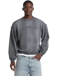 GUESS Jeans Male GUESS Originals Eco Boxy Applique Crewneck