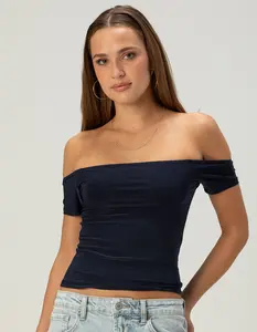 TILLYS Butter Soft Womens Off The Shoulder Top