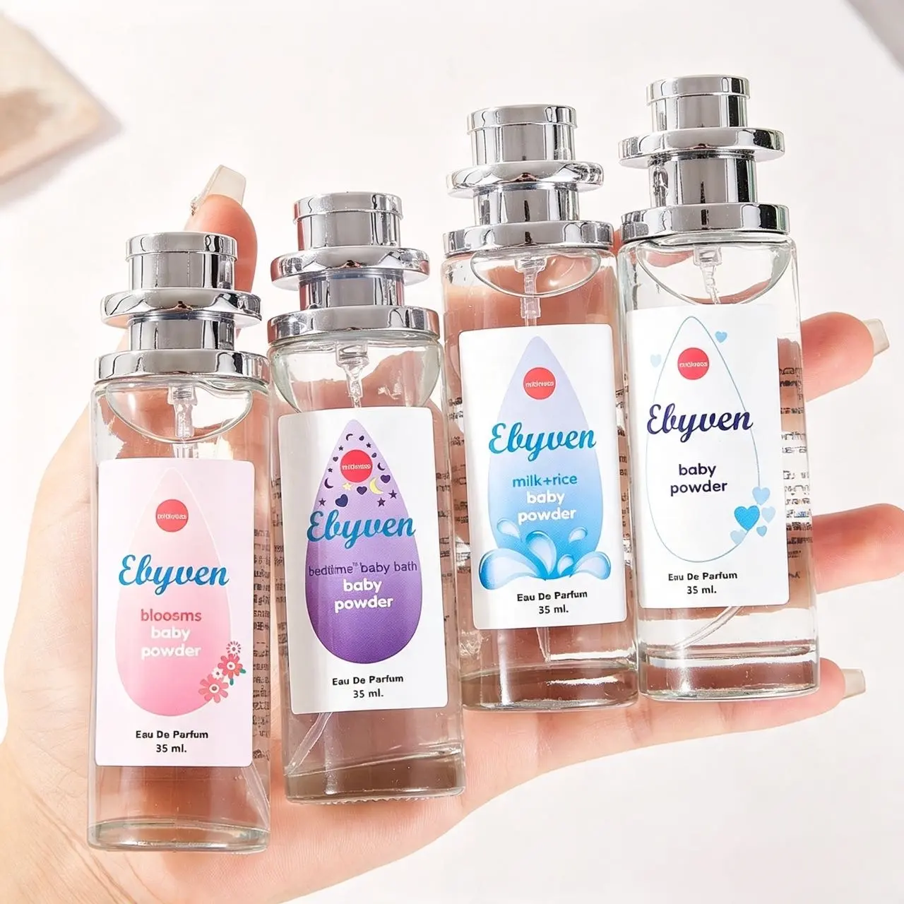 Baby Perfume Spray Liquid 35 mL, Long-Lasting 72-Hour Fragrance, Fresh and Natural Scent, For Daily Use and All Occasions, Perfect Gift