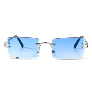 Aoolia Hue Fantasy Rectangle Gradient Sunglasses