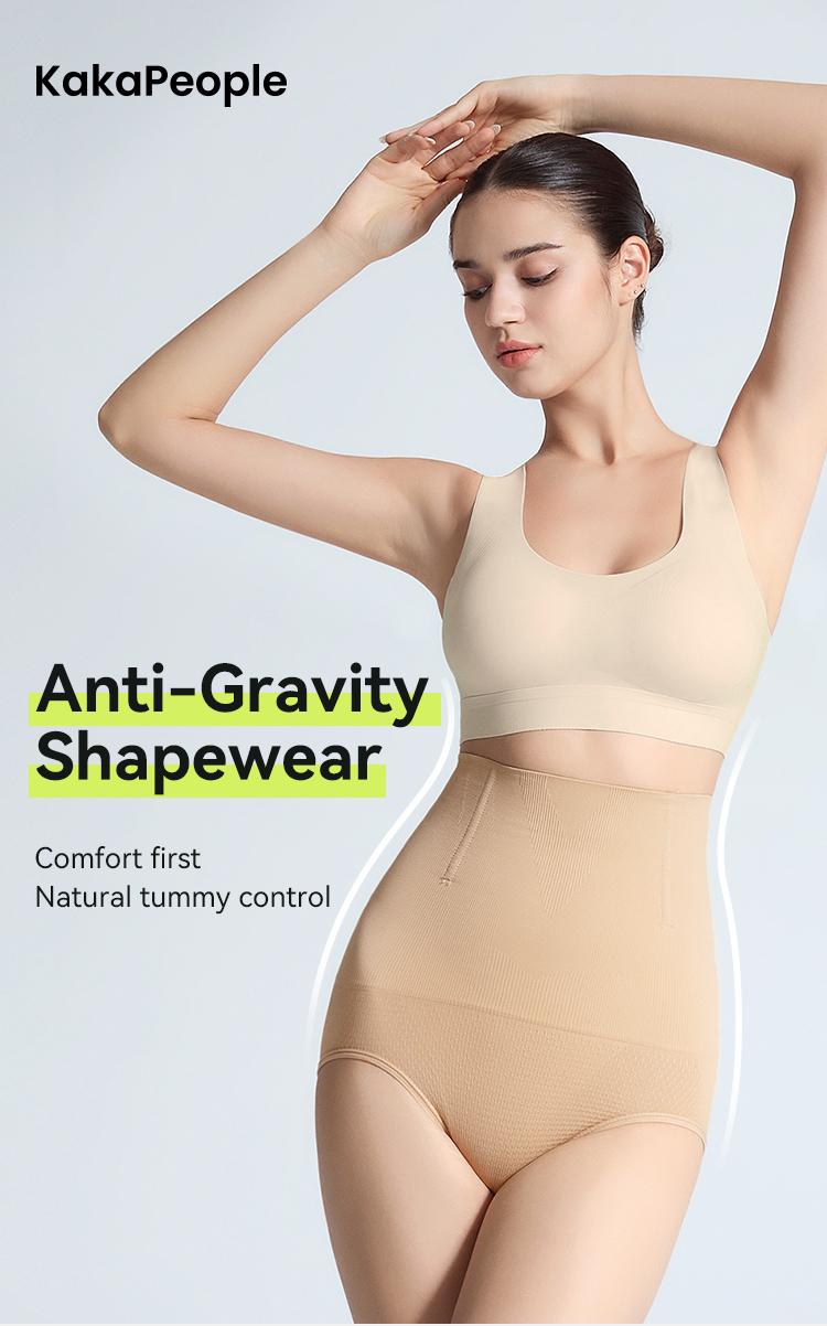 Kakapeople Women's Tummy Control Butt-Lifting Shapewear, Sexy and Comfortable High-Waist Body Sculpting Garment Womenswear Compression