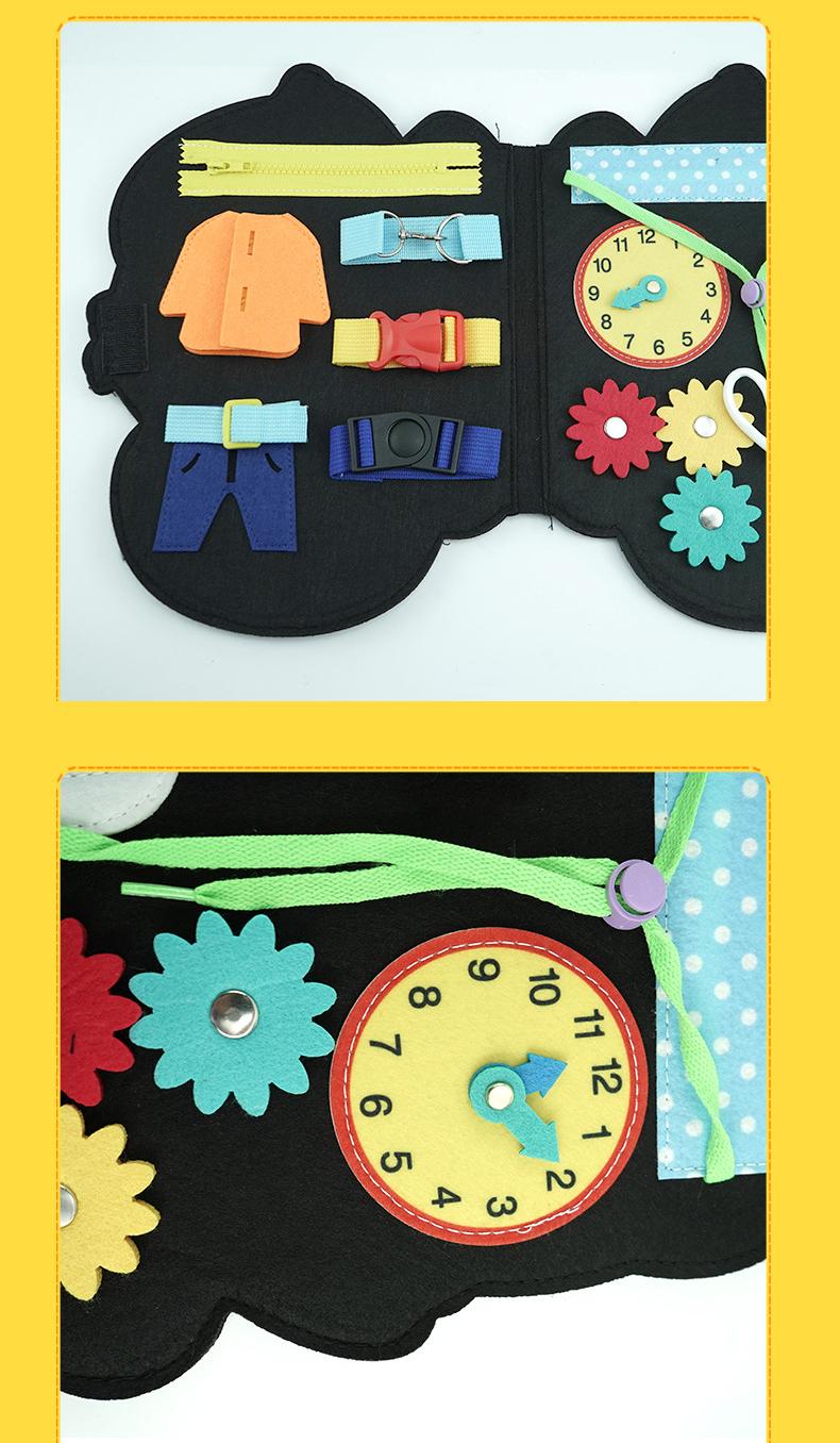 Animals Felt Board Set  Felt Board  Interactive Play Kit Wall Hanging Gift Birthday gift Travel Friendly