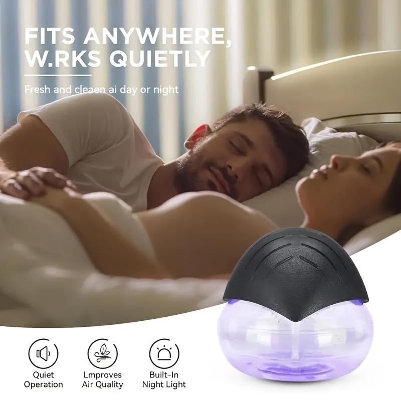 Portable Aromatherapy Diffuser Humidifier - Aromatherapy Machine, Diffuser Plug, Dual Aroma Function, Automatic Color-Changing LED Night Light, 4 x 10ml Fragrance Oils Included for Home, Office Use, Diffusers
