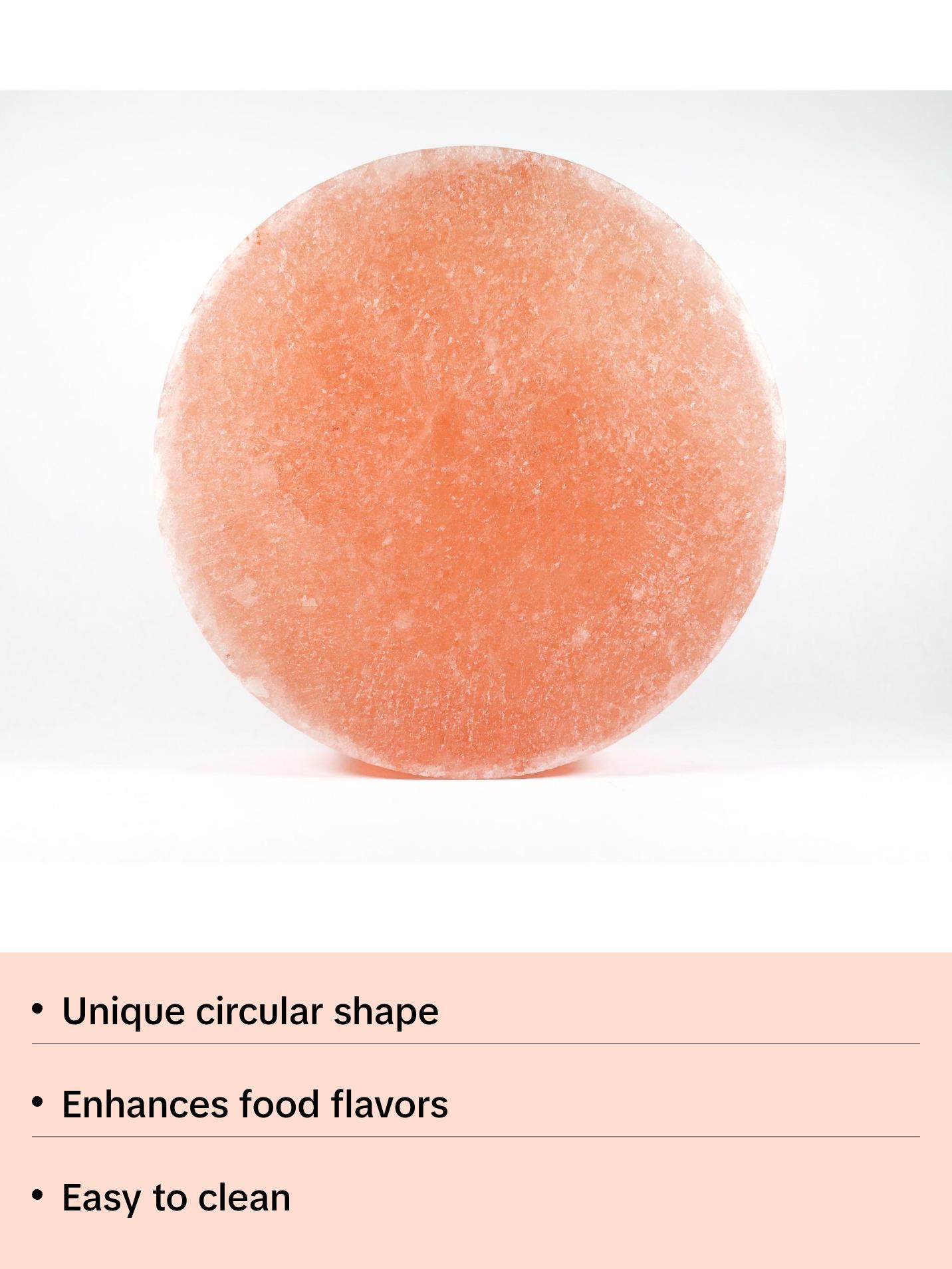 Himalayan Salt Cooking Block 8" x 8" x 2" ROUND