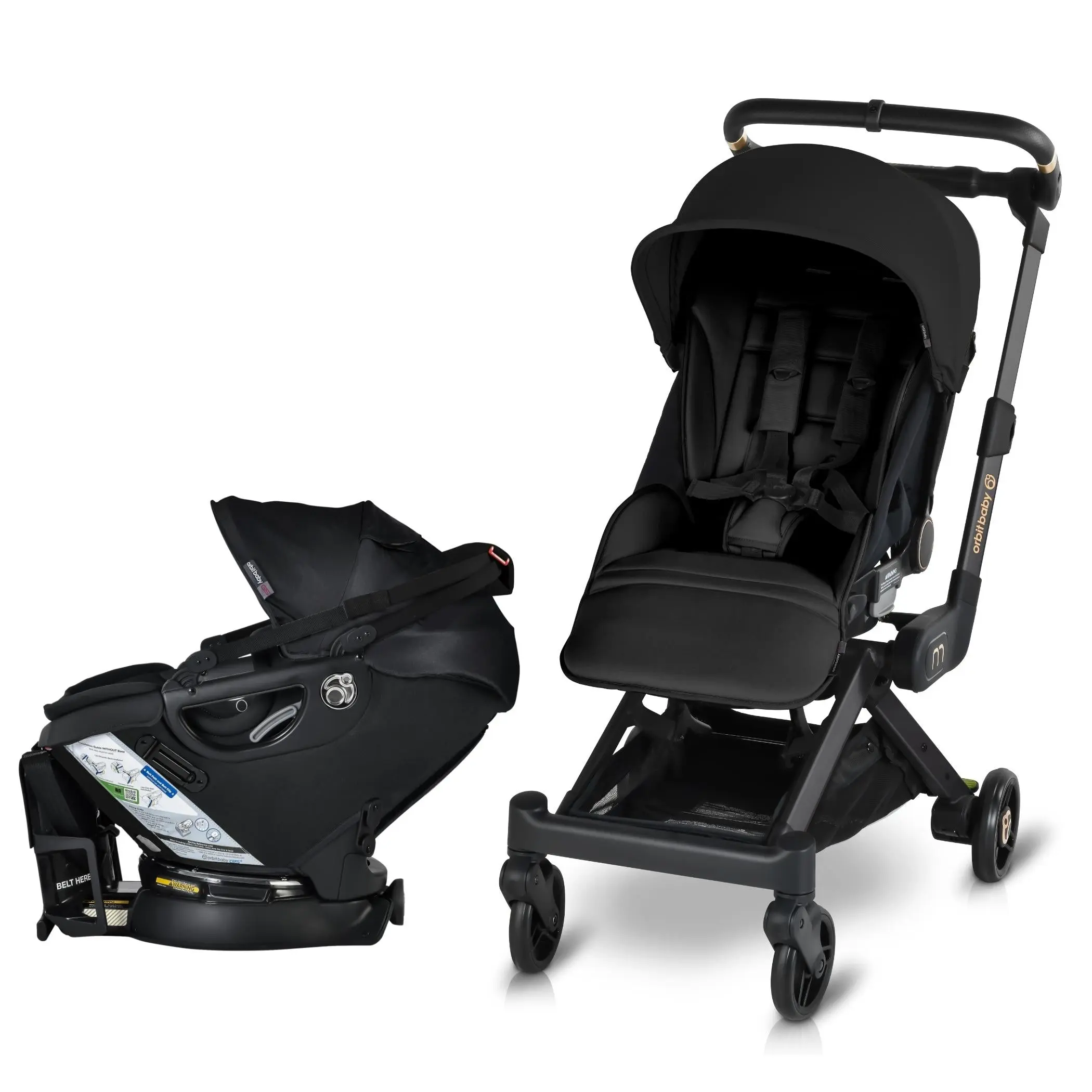 M+ Stroll & Ride Compact Travel System