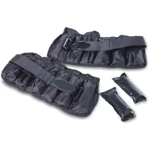 CAP Barbell Adjustable Ankle Weights |10-20lb Pair | Black