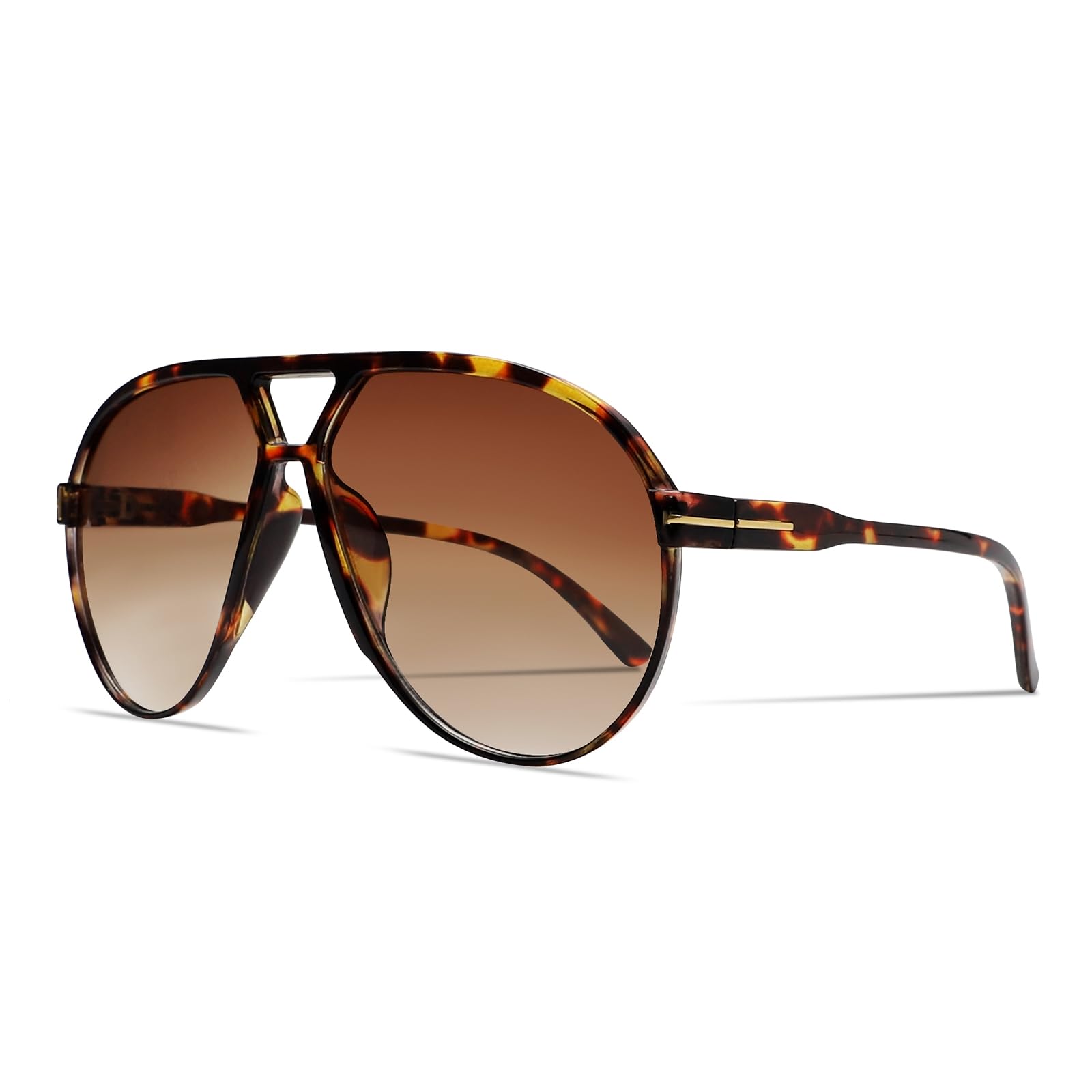 Retro Aviator Sunglasses for Women Men Oversized Classic 