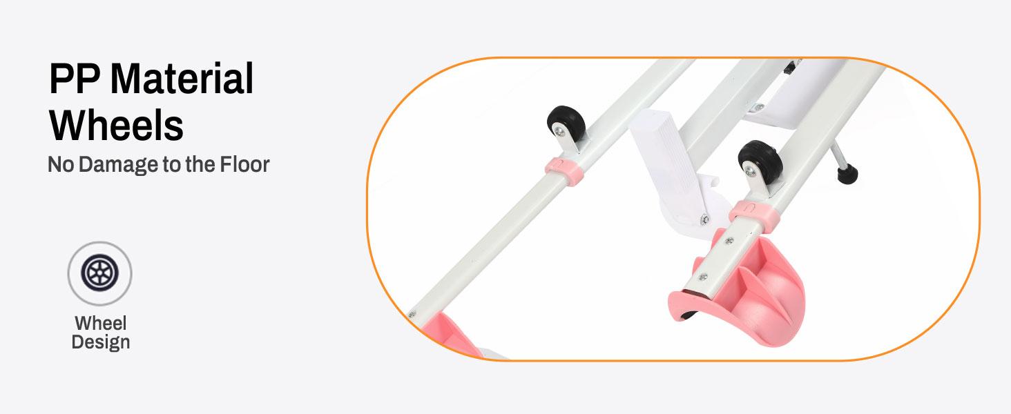 Split Machine, Leg Stretcher Split Machine for Flexibility, Splits Adjustable 0-180° Leg Split Stretching Machine for Ballet, Yoga, Dance, Gymnastics Training Equipment, Silent Wheels, 330lbs Capacity