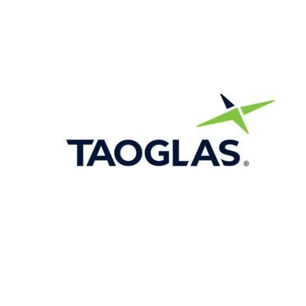 Taoglas TGX.45 Cross Polar Wideband 5G/4G Antenna - 400-6000MHz Frequency Range, 2*MIMO Configuration, Multi-mount Bracket Included, White
