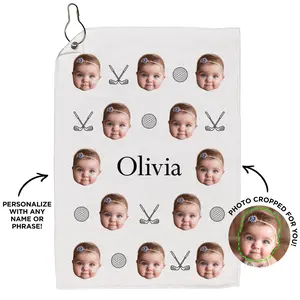 Personalized Baby Golf Towel
