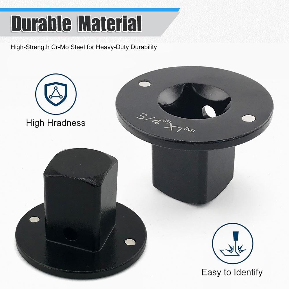 VAYWET 2026 New Low Profile Impact Socket Adapter Set, Industrial Drive Ratchet & Wrench Adapter Set Stainless Steel Industrial Drive Ratchet & Wrench Adapter Set for Tight Spaces, 4PC Hardware Kit: 3/4" to 1", 1/2" to 3/4", 1/2" to 3/8", 1/4" to 3/8" VAYWET 2026 New Low Profile Impact Socket Adapter Set, Industrial Drive Ratchet & Wrench Adapter Set Stainless Steel Industrial Drive Ratchet & Wrench Adapter Set for Tight Spaces, 4PC Hardware Kit: 3/4" to 1", 1/2" to 3/4", 1/2" to 3/8", 1/4" to 3/8"