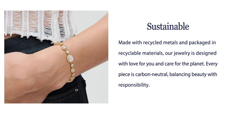 Turandoss Gold Tennis Bracelet – Adjustable CZ & Emerald-Baguette Bracelet, Holiday Gift Jewelry for Women Turandoss Gold Tennis Bracelet – Adjustable CZ & Emerald-Baguette Bracelet, Holiday Gift Jewelry for Women