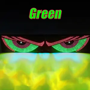 Valentine's Day Car Date Essential: Dynamic RGB Devil Eye LED Lights – Magnetic Ambient Lighting for Night Drives