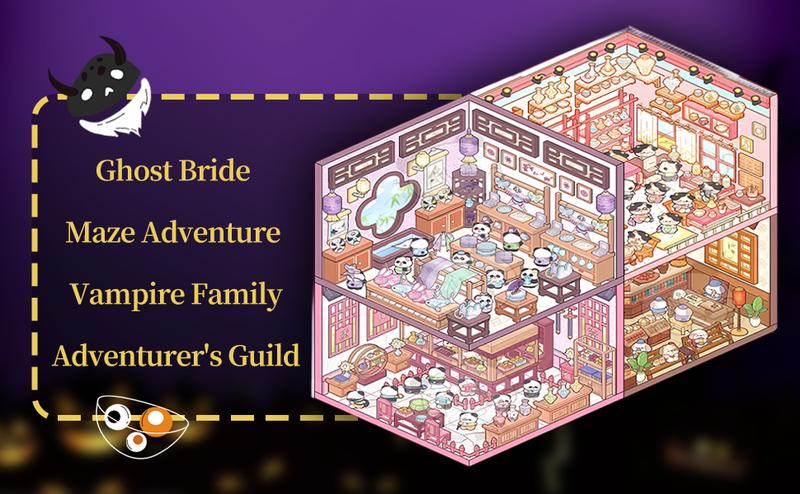 3D Scene Sticker Book, 20 Sets Miniature Scene Card & 1 Count Tweezers, Creative Scene Sticker Book, Scrapbooking Crafting Kit, Journal Making, Funny Gift for Halloween Christmas