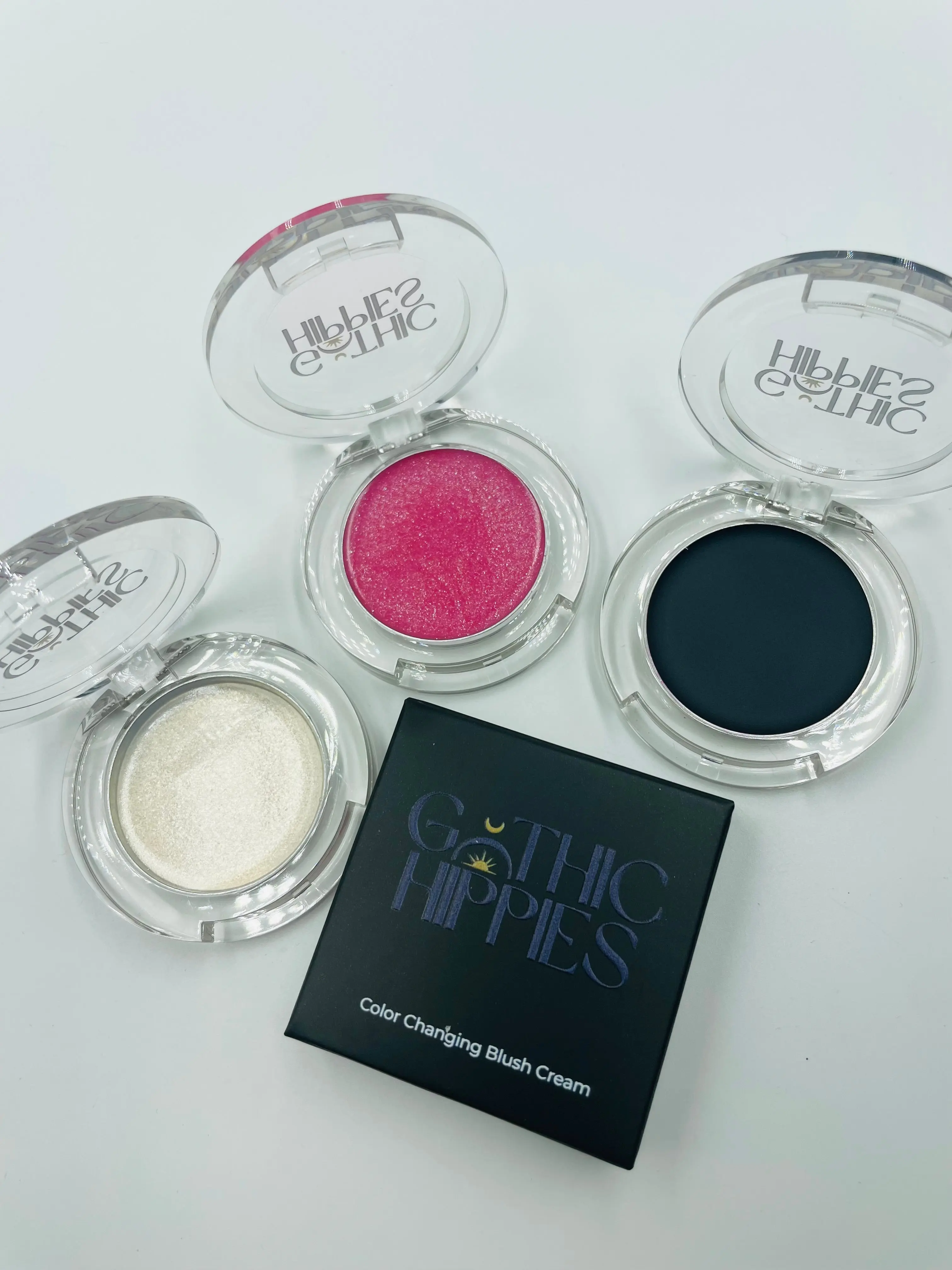 Gothic Hippies Magic Eclipse Blush - Color Changing Blush Cream with Shimmer for Whimsical Makeup Looks