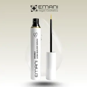 [Emani] Double Lash Builder Serum for Fuller, Healthier Lashes | Peptide-Powered, Sensitive-Eye Safe