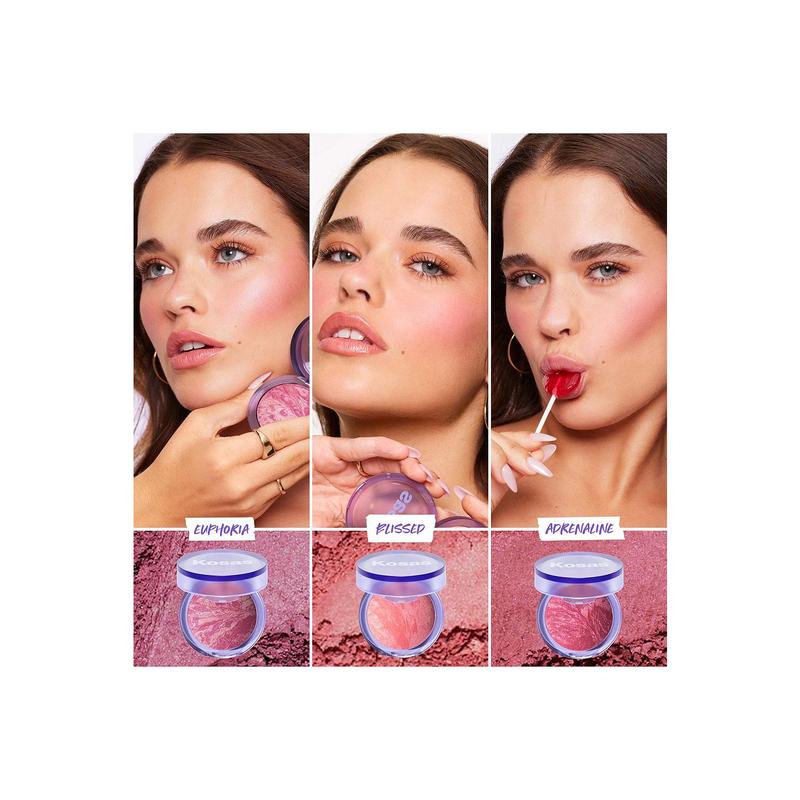 Kosas Blush Is Life Baked Dimensional + Brightening Blush in Butterflies