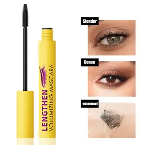 Tubular Eyelash Primer, Waterproof Long Curling Mascara. Natural, Non-Smudged. Threaded Long-Lasting Curling Mascara, Colossal Bubble Mascara. Buildable volume & length for bold, separated lashes, 24HR long-lasting wear. falsies pushup angel