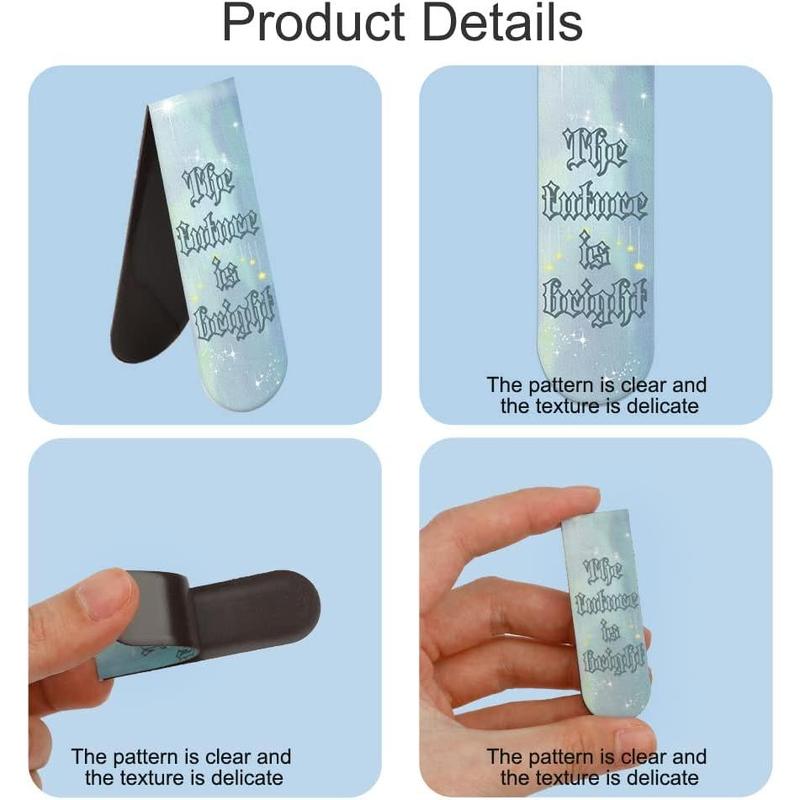 30PCS Cute Magnet Bookmark Clips for Women, Men, Kids  Teachers  Graduation Inspirational Bookmarks